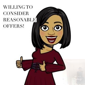 Reasonable offers 🥰